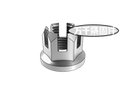 航空用開(kāi)槽皇冠六角法蘭螺母 MS 14144C